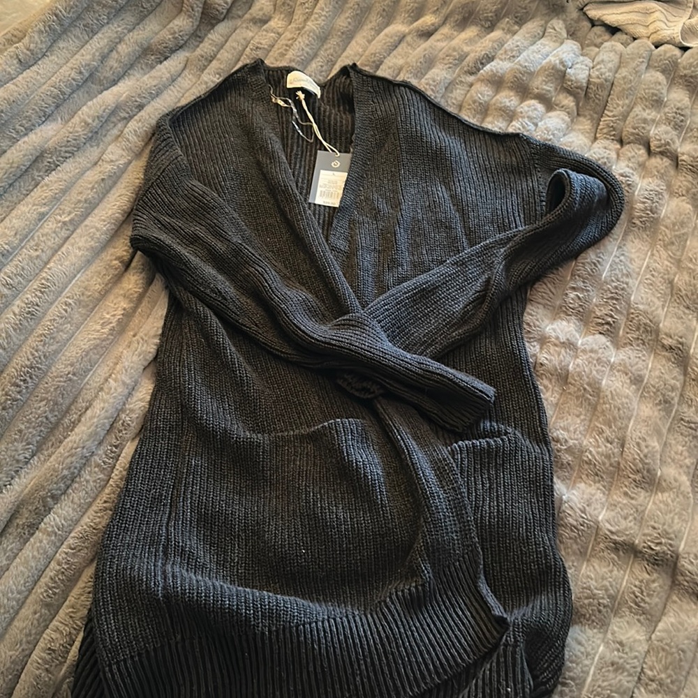 Universal Thread Charcoal Grey Cardigan NWT